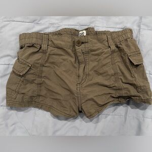 BDG Low Rise Brown Cargo Shorts
